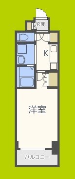 エステムヒルズ新大阪 間取り