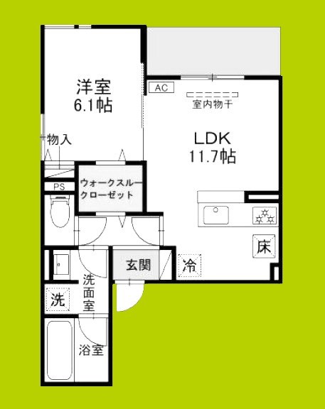 VIVRE立花 間取り