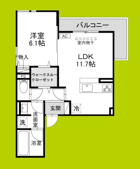 VIVRE立花 間取り