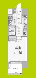 プランドール新大阪SOUTHレジデンス 間取り