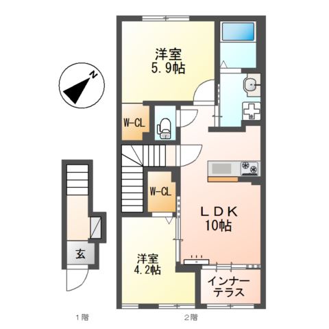 フォルビート　ジン 間取り