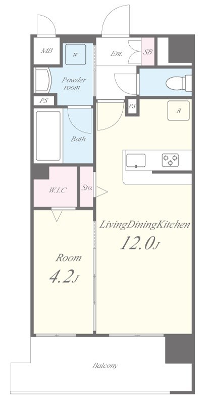 グレースリバー中之島 間取り