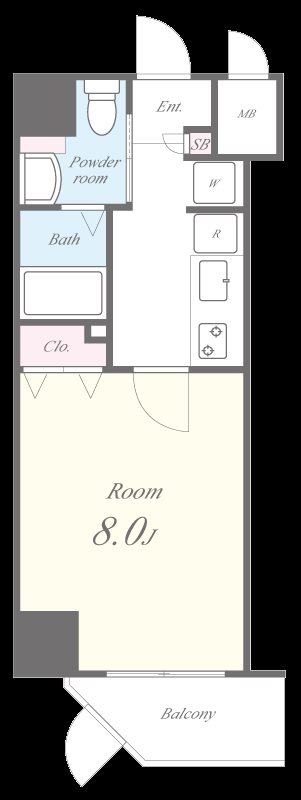 Park Lane Minami 間取り