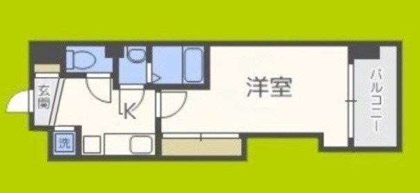 Luxe難波西Ⅲ 間取り
