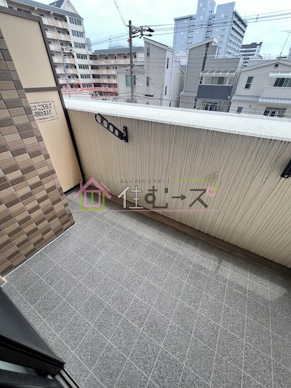Luxe難波西Ⅲ ベランダ