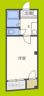 ル・パラ九条 間取り図