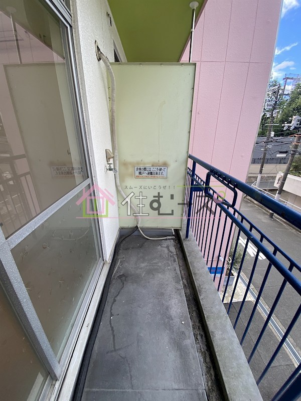 桜宮ハイツ ベランダ