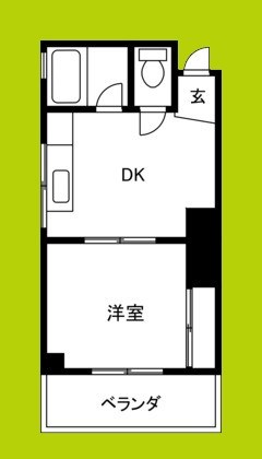 コーポ平野上町 間取り
