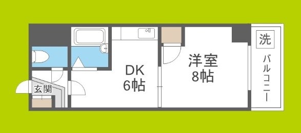 雅叙園ハイツ 間取り