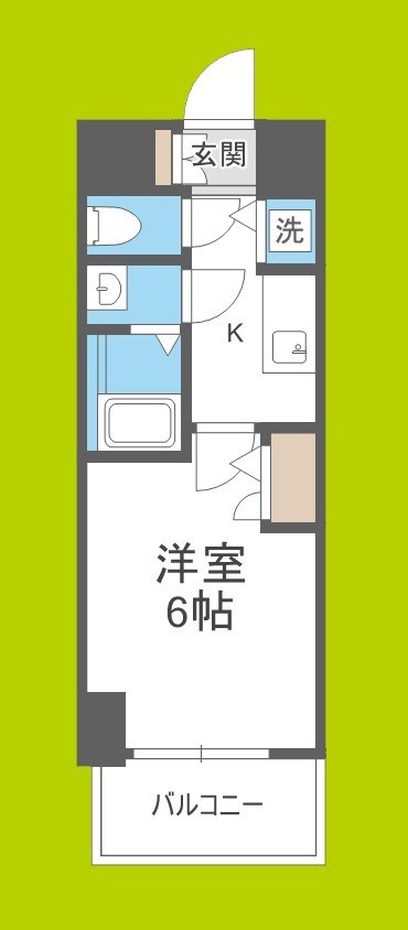 エスリード京橋WEST 間取り