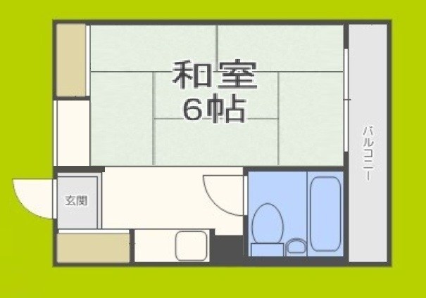 グロースコート平野 間取り