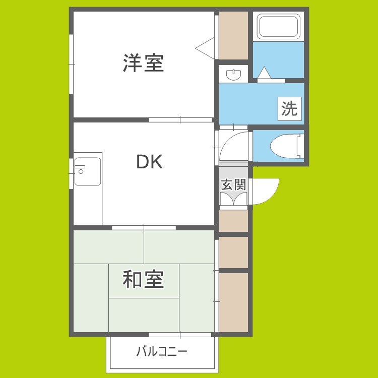 ディアス加美 間取り