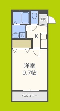 フジパレス出戸Ⅵ番館 間取り