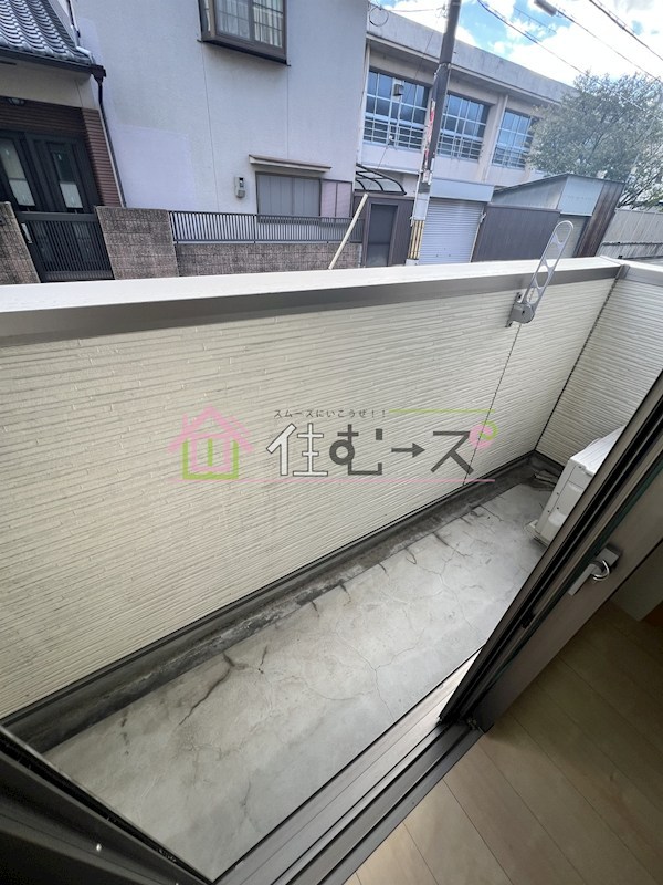 フジパレス出戸Ⅵ番館 ベランダ