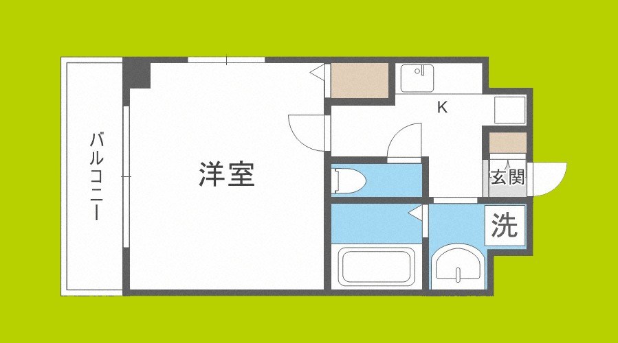 グリーンピアー京橋 間取り