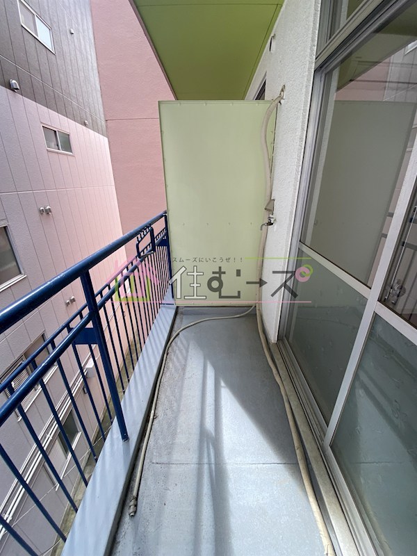 桜宮ハイツ ベランダ