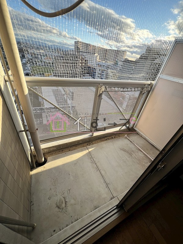 ビクトワール喜連 ベランダ