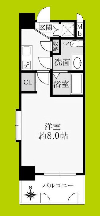 ディナスティ都島北通 間取り