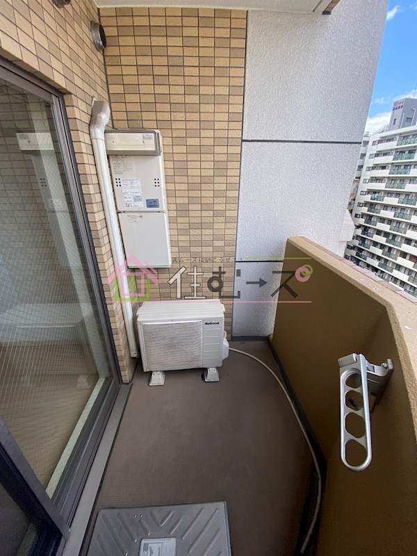 プレサンス難波リバーオアシス ベランダ