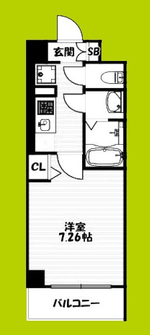 COCO-SURFRIDER 間取り図