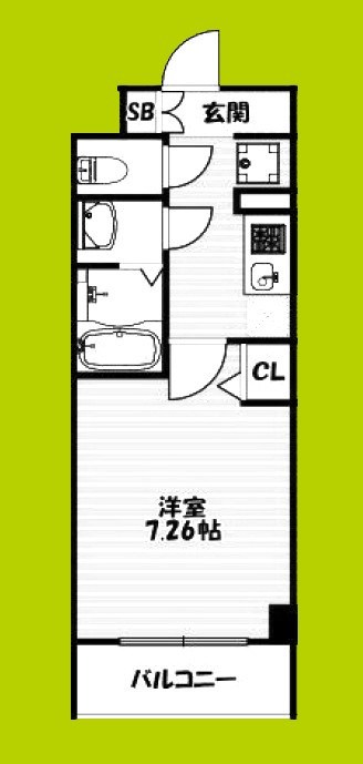 COCO-SURFRIDER 間取り図