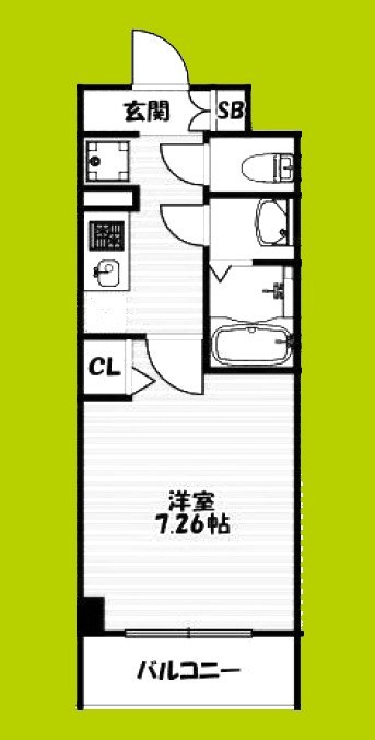 COCO-SURFRIDER 間取り図