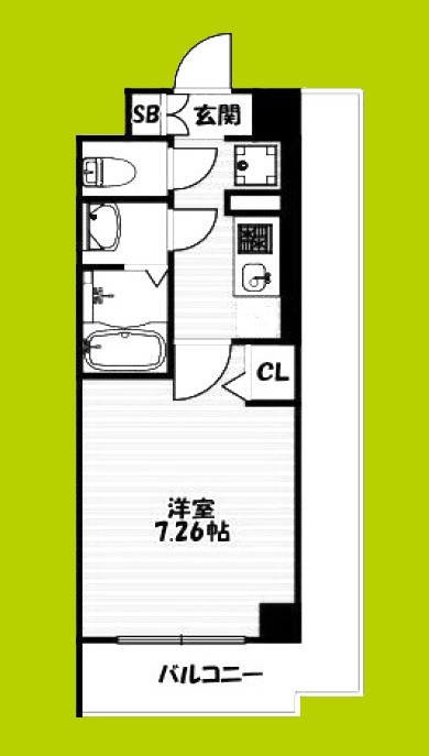 COCO-SURFRIDER 間取り図