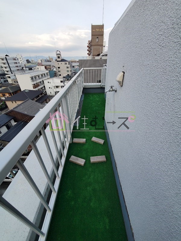 ホーユウコンフォルト東住吉 ベランダ