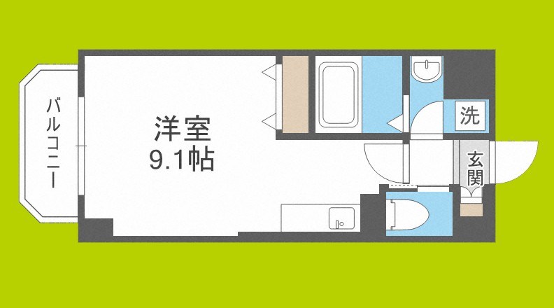 クリスタルエレガンス・EAST 間取り