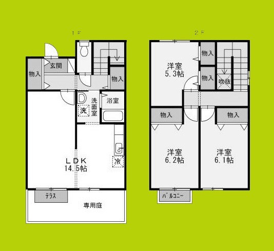 グランパルク 間取り