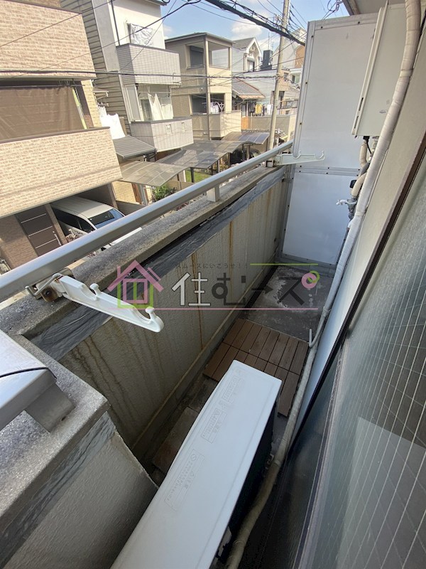 プレアール駒川Ⅲ ベランダ