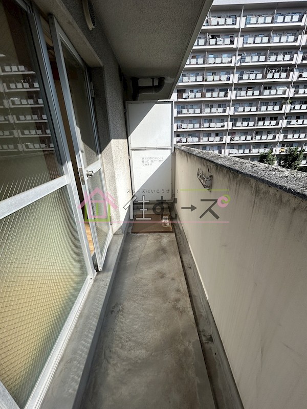 ウエスギスクウェア ベランダ