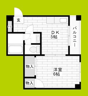 リベルテ今里 間取り