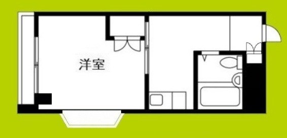 トーエー玉造第2ビル 間取り