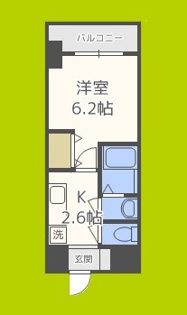 グランパシフィック今里南 間取り