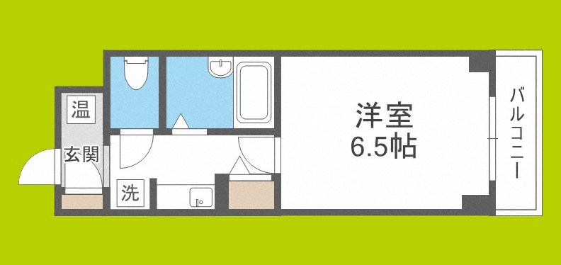 グランヴィ天王寺 間取り