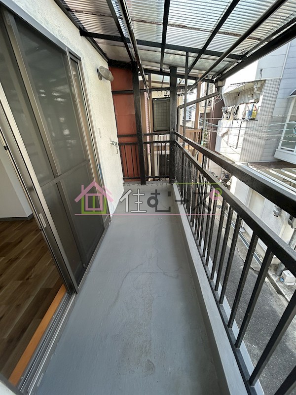 蒲生4丁目貸家 ベランダ