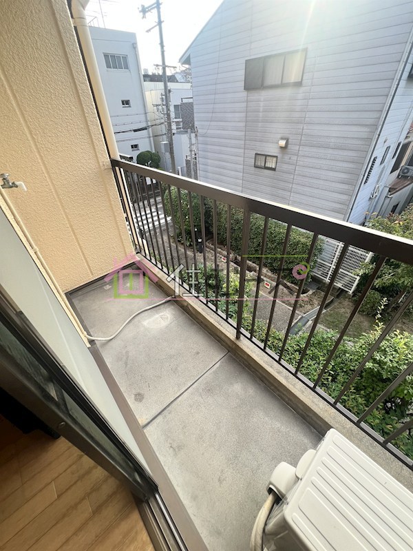文栄マンション ベランダ