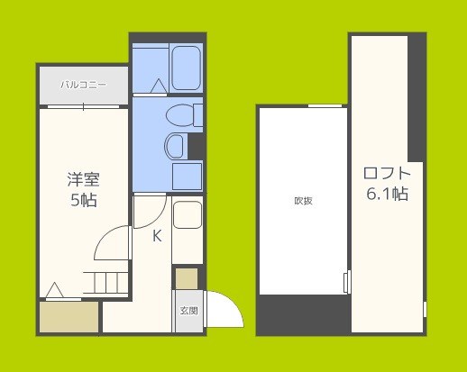 アベニール林寺 間取り