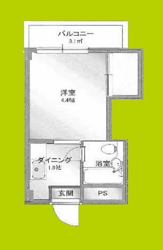 プレアール駒川Ⅲ 間取り