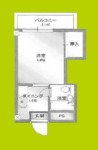 プレアール駒川Ⅲ 間取り