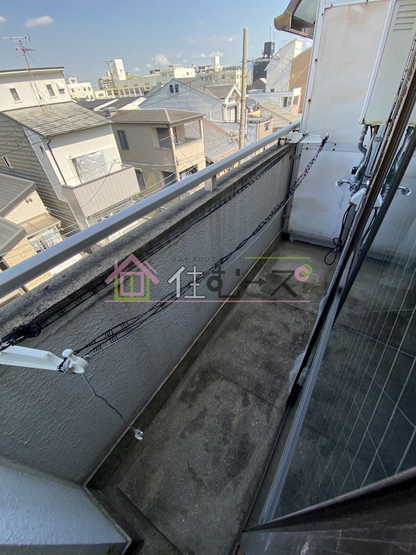 プレアール駒川Ⅲ ベランダ