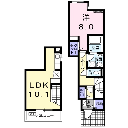 メゾンソレイユ 間取り