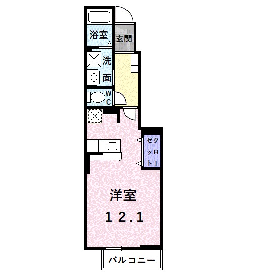 プロムナード桃山 間取り