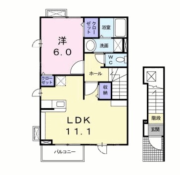 フルール 間取り