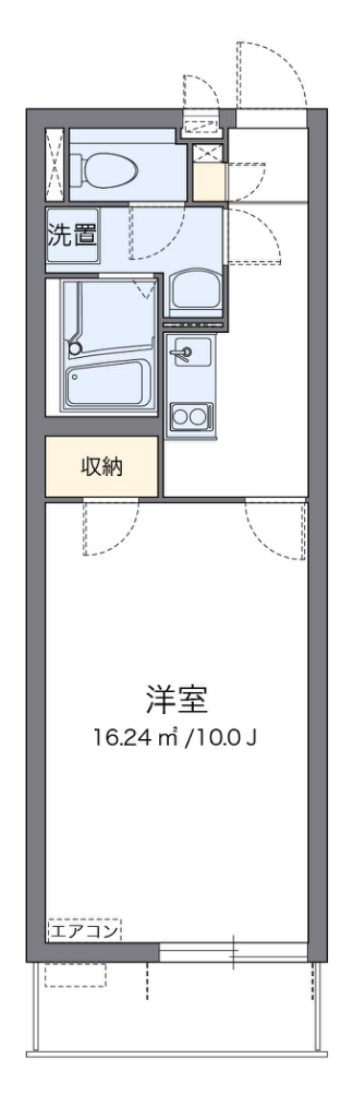 クレイノヒローム豊中南 間取り