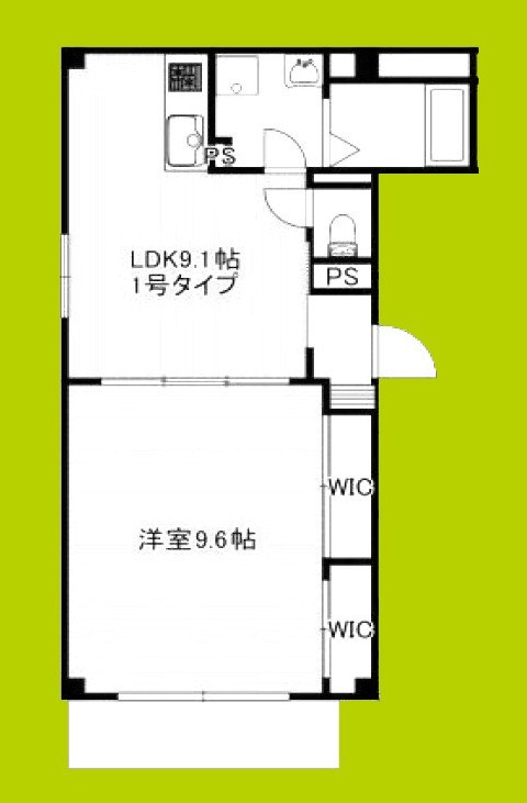 京橋オリエンタルキューブ 間取り