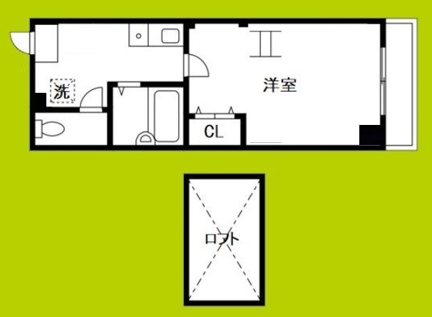 レスポワル新町 間取り