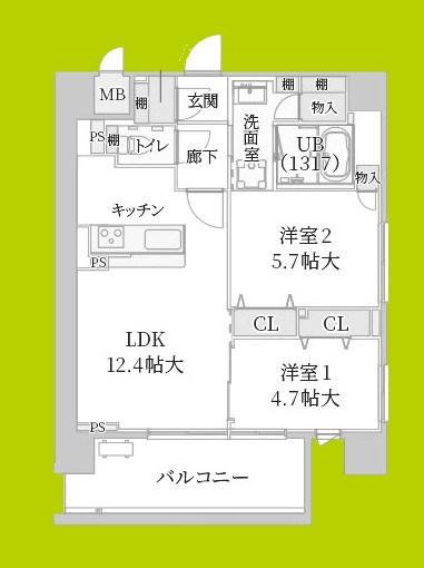 Moruan Residence 間取り