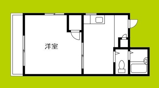 千扇ハイツ 間取り